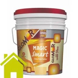 Magic Paints Smart Glomor 4 Liter Lemon Souffle Glossy Finish Interior Acrylic Emulsion Paint-picture-33