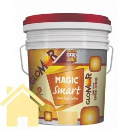 Magic Paints Smart Glomor 4 Litre Mango Dust Glossy Finish Interior Acrylic Emulsion Paint-picture-28