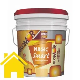 Magic Paints Smart Glomor 4 Litre Sunny Day Glossy Finish Interior Acrylic Emulsion Paint-picture-19