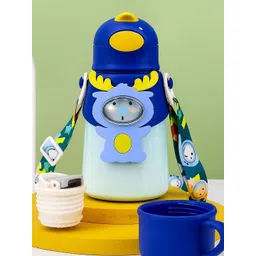 Magic Pebbles Kids Printed Hot & Cold Straw Sipper Bottle -500ml-picture-19