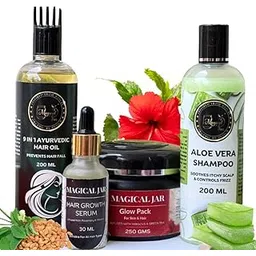 Magical Jar | Hairfall Control Mini Kit | 4 Products in 1 saver Kit for complete hair care-picture-56