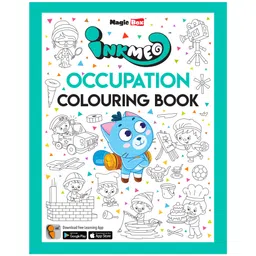 magicbox Inkmeo Occupation Colouring Book - English-picture-11