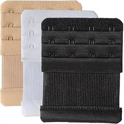 magicmode Bra Extenders 4 Hook Elastic Stretchy Bra Strap Extension Comfortable 3pcs-Pack-picture-24