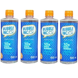 magicwand Bubble Gun Refill Liquid 2 Litres (Set of 4 (500 ml) Bottles) Toy Bubble Maker-picture-29