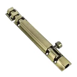 Magmus 254 mm Antique Brass Round Knob Royal Tower Bolt-picture-36