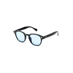 MAGNEQ Blue UV Protection Round Unisex Sunglasses-picture-16