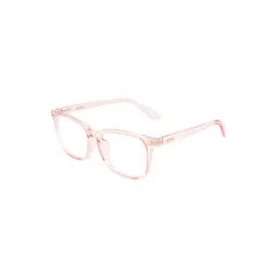 MAGNEQ Pink Square Shaped Blue Cut Unisex Eye Frames-picture-31