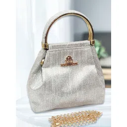 MAGNIFIQUE Women Embellished Crossbody Bridal Satchel Bag-picture-22