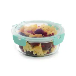 MAGNUS Solid Green Borosilicate 950ml Round Container-picture-35