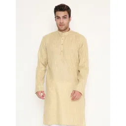 Maharaja Geometric Woven Design Mandarin Collar Straight Kurta-picture-12
