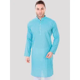 Maharaja Geometric Woven Design Straight Kurta-picture-30