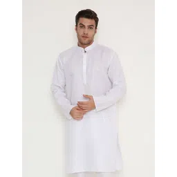 Maharaja Men Woven Design Mandarin Collar Kurta-picture-17
