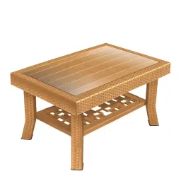 Maharaja Polo Plastic Coffee Table Gold-picture-42