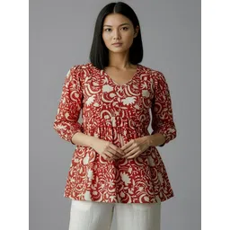 Maheshvi Floral Print Top-picture-18