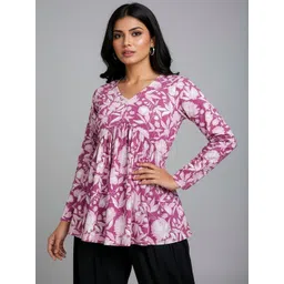 Maheshvi Floral Print Top-picture-27