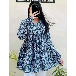 Maheshvi Women Floral Print Top-picture-24