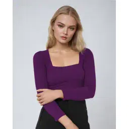 maheshvi Women Regular Fit Square-Neck Top-picture-40