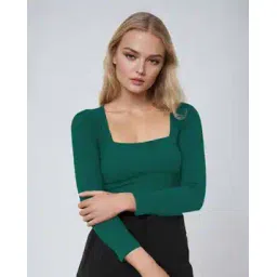 maheshvi Women Ribbed Fitted Top-picture-45