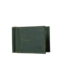 MaheTri Green Casual Leather Money Clip for Men-picture-12