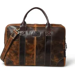 mahetri Jefferson Classic Leather Messenger Bag, Vintage Laptop Bag Briefcase Satchel | Premium Buffalo Leather Retro Style | Limited Edition | Perfect for Office & Travel-picture-51