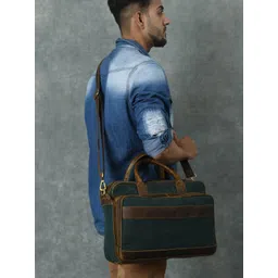MaheTri Men Jute Laptop Bag-picture-33