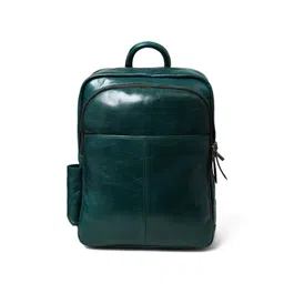 MaheTri Men Textured Italian Leather Backpack Up to 15 inch-picture-30