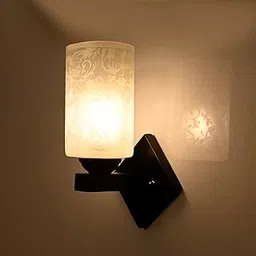 Mahganya Industries Designer Home Decorative Modern Wall lamp for Living Room, Bedside, Bedroom, Decorative Light for Indoor Application Without Bulb Wall Lamp9291 (White)-picture-14