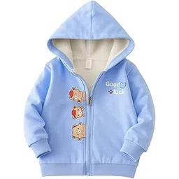 Mahi Fashion Kids Winter Wear Hoodie Jacket, Zipper Sweatshirt, Unisex for Baby Boys and Girls-picture-29