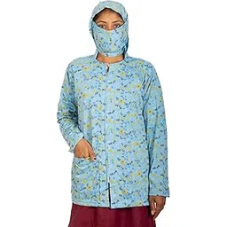 mahi fashion Women's Summer Coat with Cap and Scarf, Pack of 1-picture-36