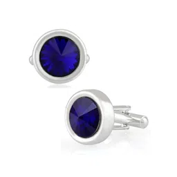 Mahi Round Crystal Cufflink-picture-29