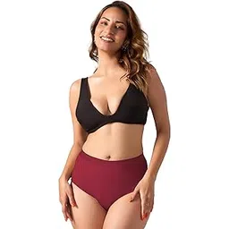 mahina Cotton Period Panty for Girls & Women - Blush Red, No Pads Required, High-Waist, Reusable, Leakproof, No Rashes-picture-28