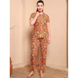 MAHUKAA Women Printed Night suit-picture-28