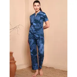 MAHUKAA Women Printed Night suit-picture-41