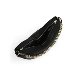 Mai Soli Black Leather Genuine Full Grain Leather Textured Shoulder image 4