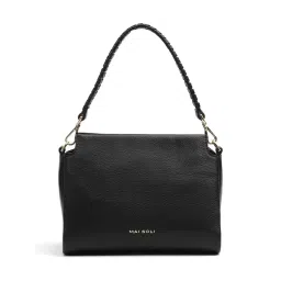 Mai Soli Black Noah Genuine Full Grain Leather Textured Cross Body-picture-17