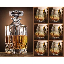 mairatrends Opera Decanter Set ( Whisky , Scotch, Ram, Wine, Vodka, Juice & etc. ) Decanter-picture-10