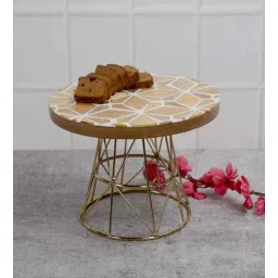 maison modern Gold Bliss Stem Decorative Cake Stand-picture-39