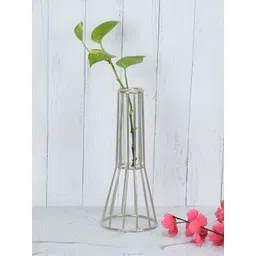 Maison Modern Silver Toned Test Tube Bud Vase-picture-37