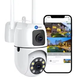 Maizic Smarthome 3+3 MP Dual Lens Mini Ptz CCTV Camera 360 Degree Security Camera-image-45