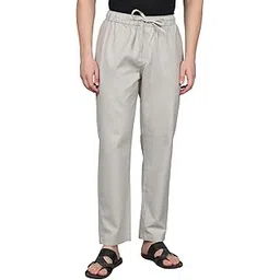 majestic man Comfort Fit Solid Cotton Blend Casual Style Lounge Pyjama with 3 Pockets & Zip Closure-picture-31