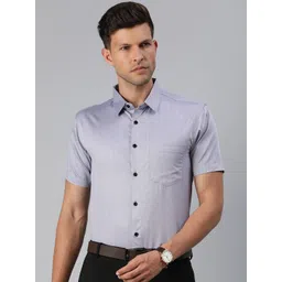 Majestic Man Men Classic Slim Fit Formal Shirt-picture-37