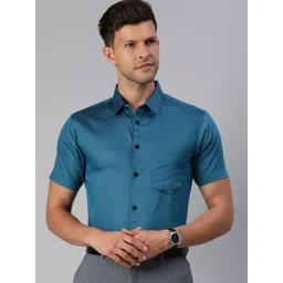 Majestic Man Men Classic Slim Fit Formal Shirt-picture-33