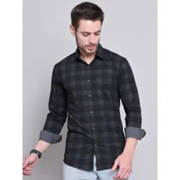 Majestic Man Men Comfort Spread Collar Solid Slim Fit Casual Shirt-picture-29