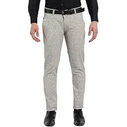 majestic man Slim Fit Formal Trousers for Men-picture-31