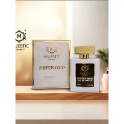 MAJESTIC PERFUMES White Oud Long Lasting Eau De Perfume - 100 ml-picture-16