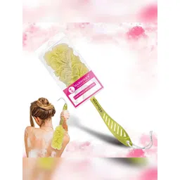 MAJESTIQUE Long Handle Loofah Body Scrubber Soft Nylon Mesh Sponge Bath Brush-picture-23