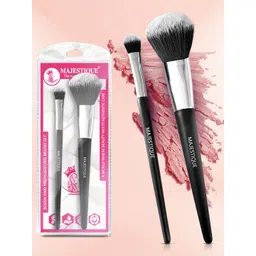 MAJESTIQUE Set Of 2 Blush & Highlighter Brush Set-picture-31