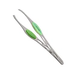 majestique Slant Tip Tweezer With Grip Non-Slip Grip-picture-23
