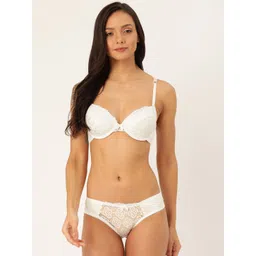MAKCLAN White Plunge Lace Lingerie Set K11013LB-picture-27