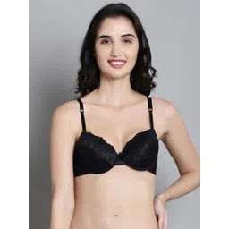 MAKCLAN Women Medium Coverage Underwired Cut and Sew Lightly Padded Anti Odour T-shirt-picture-23